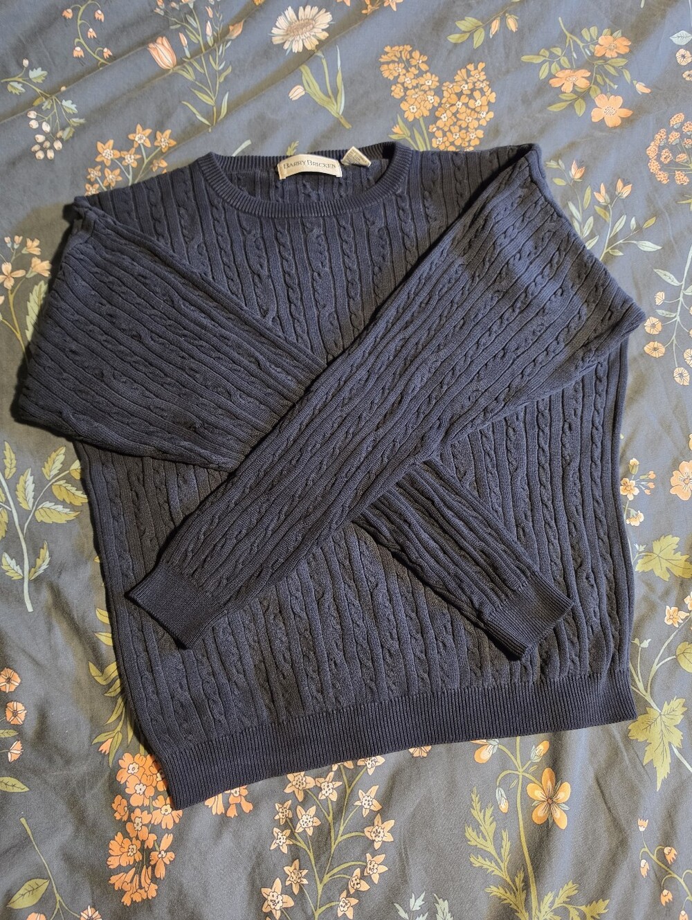 Silk Cableknit Sweater
